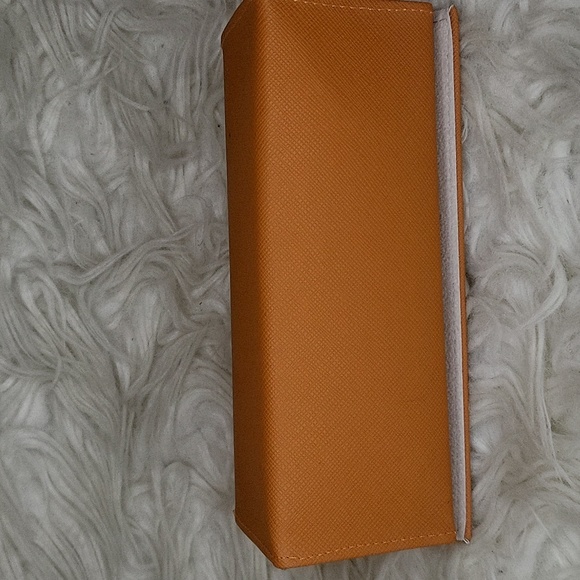 TORY BURCH SUNGLASSES GLASSES ORANGE CASE - Picture 4 of 10